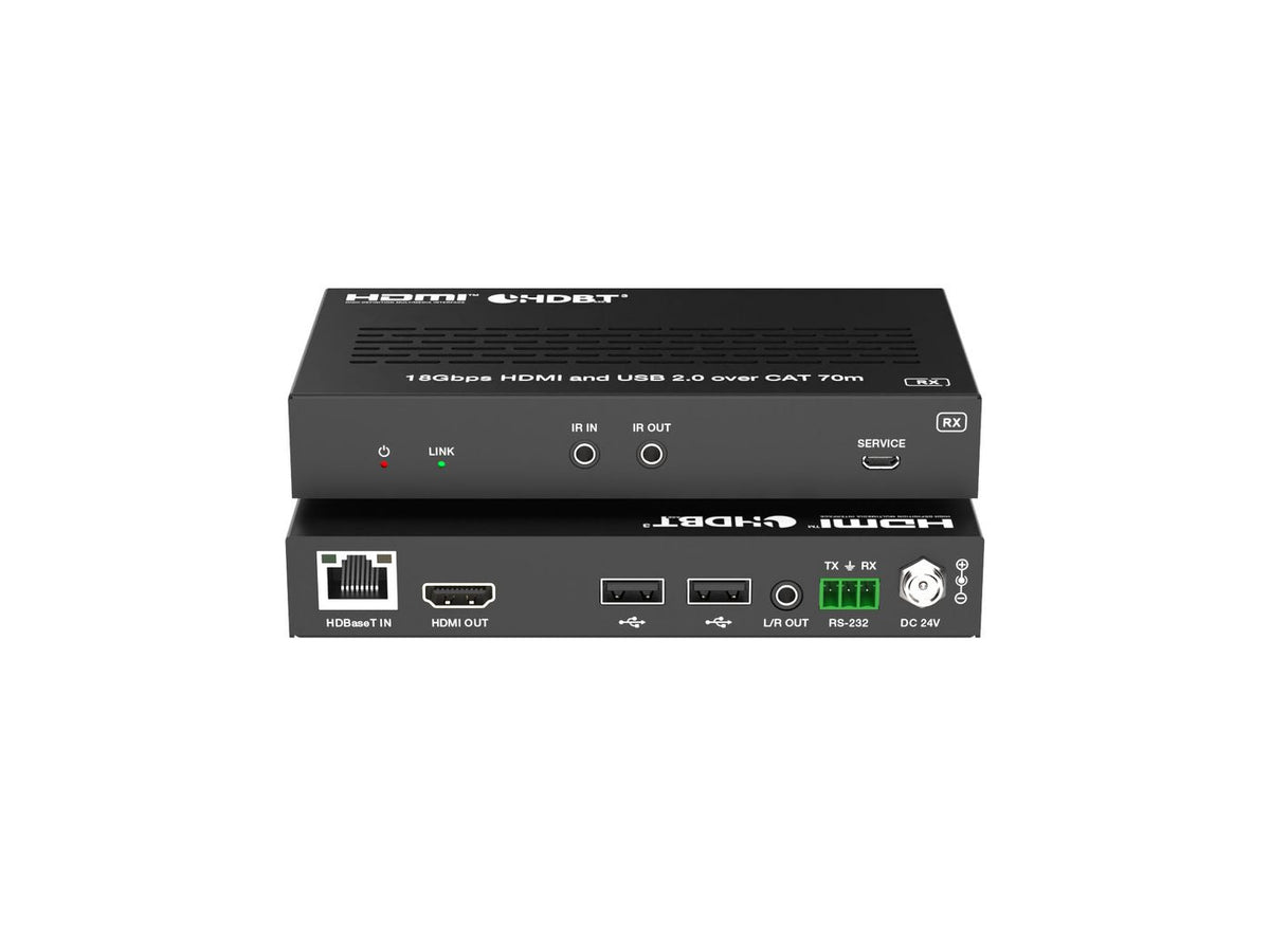 Vivolink VLHUB121-EXT USB-Hub – USB-A, 2× HDMI