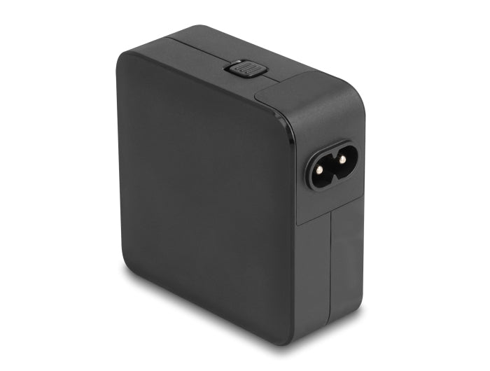 DeLOCK 41443 USB-Ladegerät 65 W – USB-C×2 – PD 3.0, GaN, Schwarz