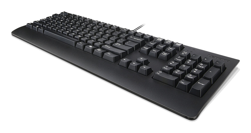 Lenovo Preferred Pro II – Tastatur – kabelgebunden, USB‑A – AZERTY (BE) – Schwarz