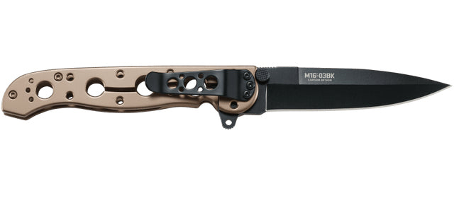 CRKT M16-03BK – Klappmesser 90 mm, Edelstahlgriff, Bronze