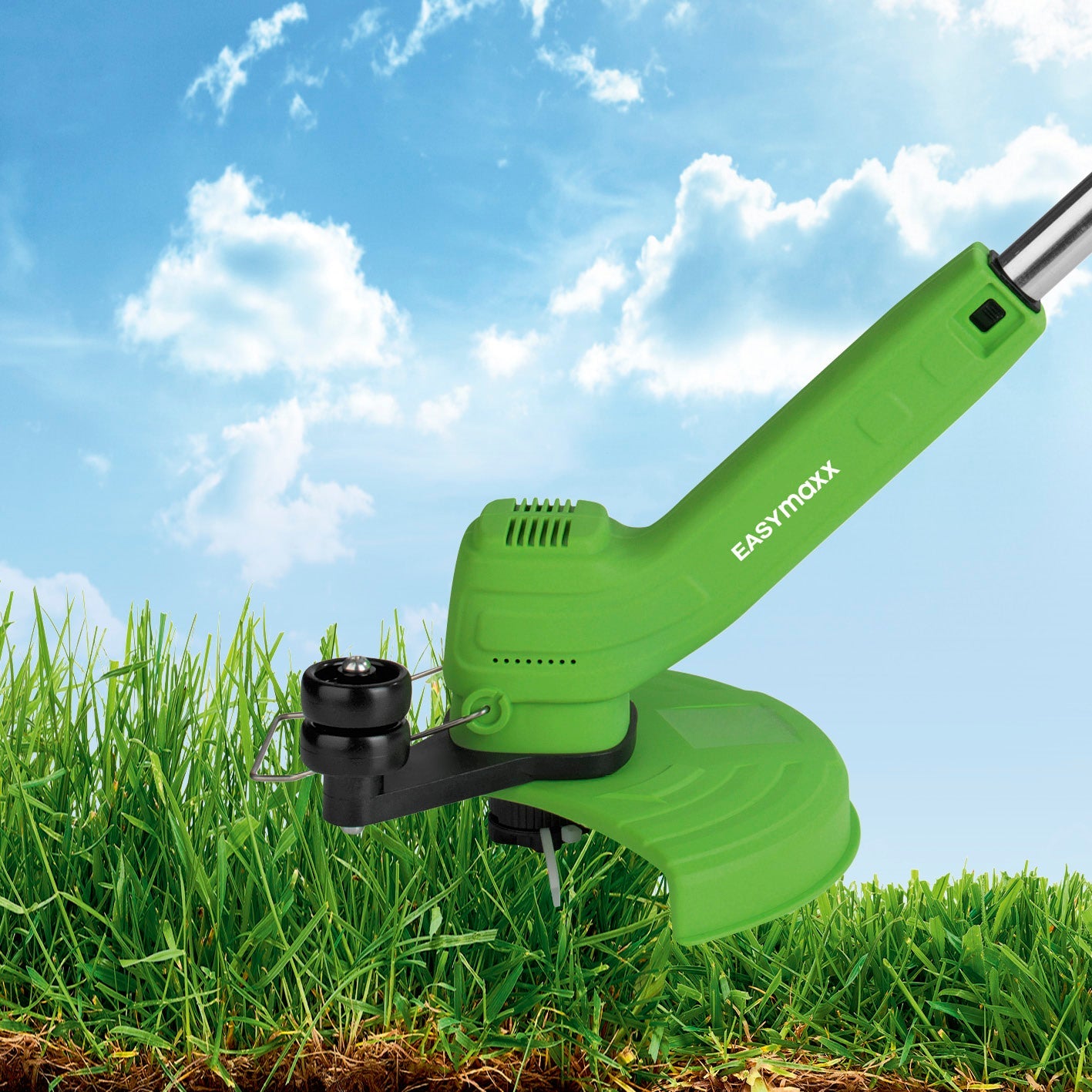 EASYmaxx 11025 Akku-Rasentrimmer – 12 V – Schnittbreite 24 cm – 28 W – inkl. Ladegerät
