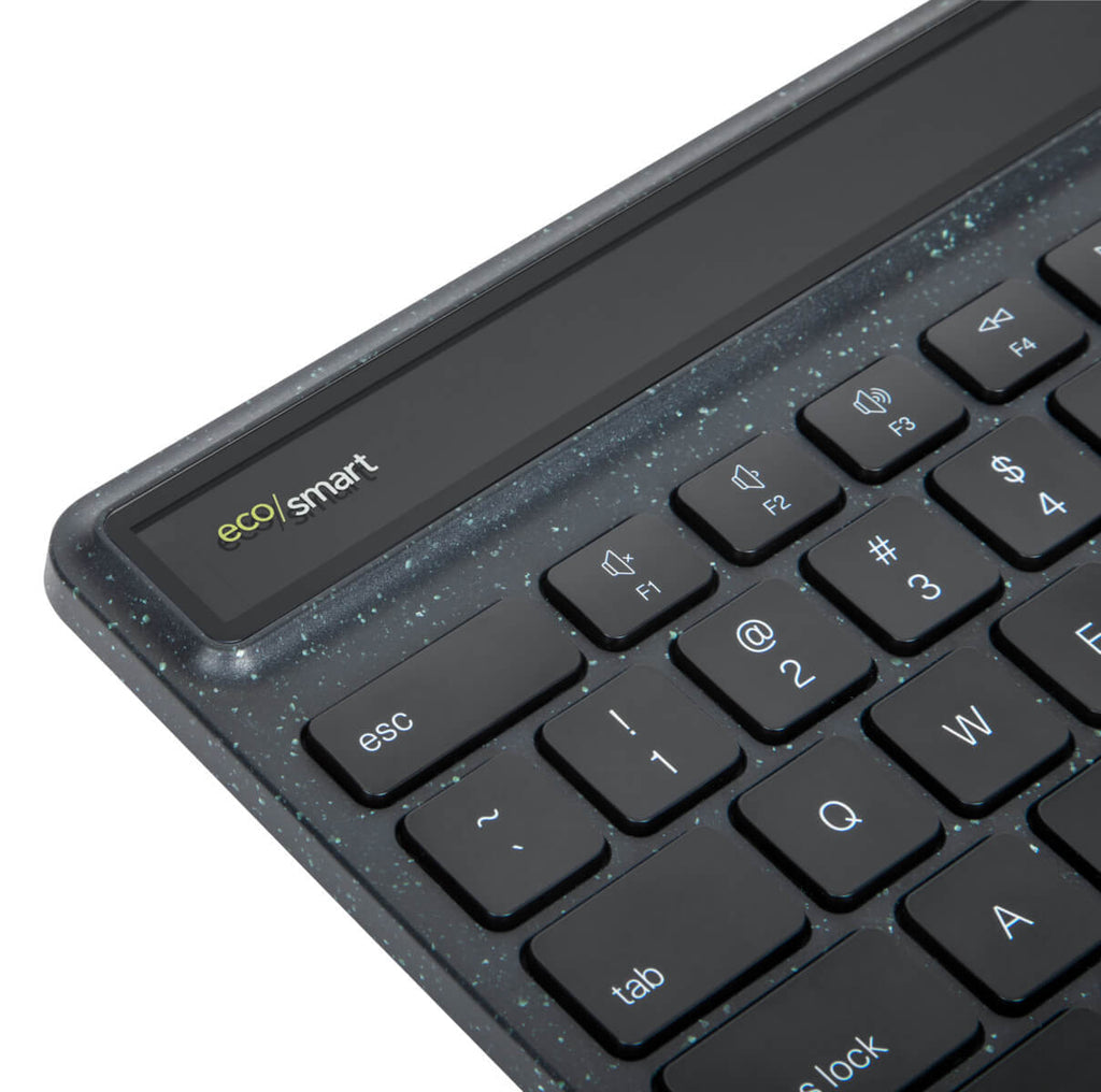 Targus Tastatur – Schere – Bluetooth 5.0 & 2,4 GHz – AZERTY (FR) – beleuchtet – Solar