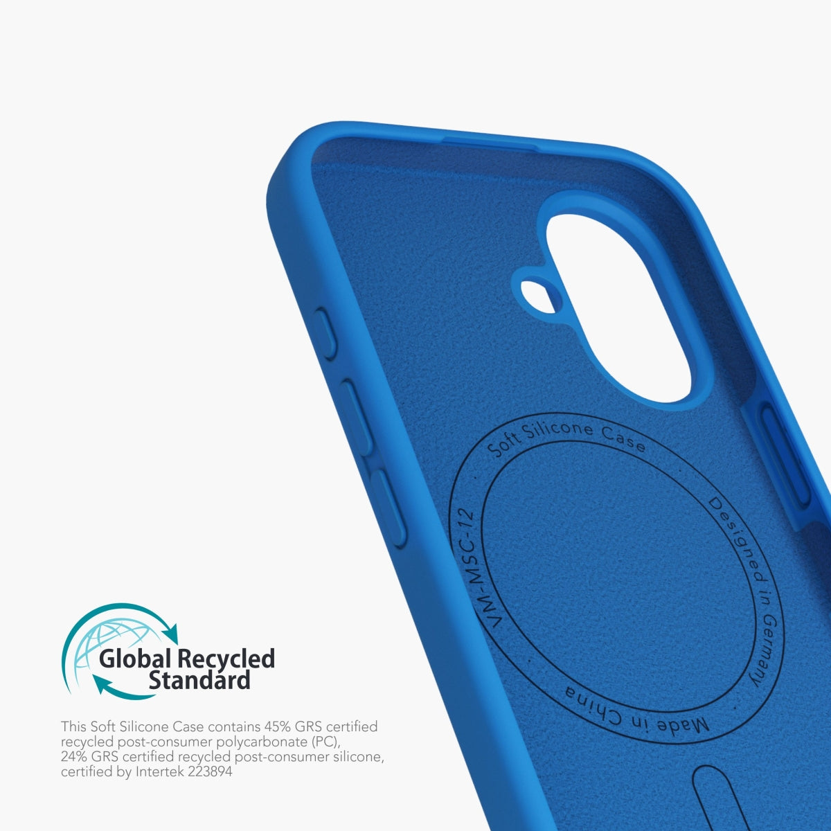 Vonmählen Backcover – für Apple iPhone 16, MagSafe, Silikon, Sky Captain
