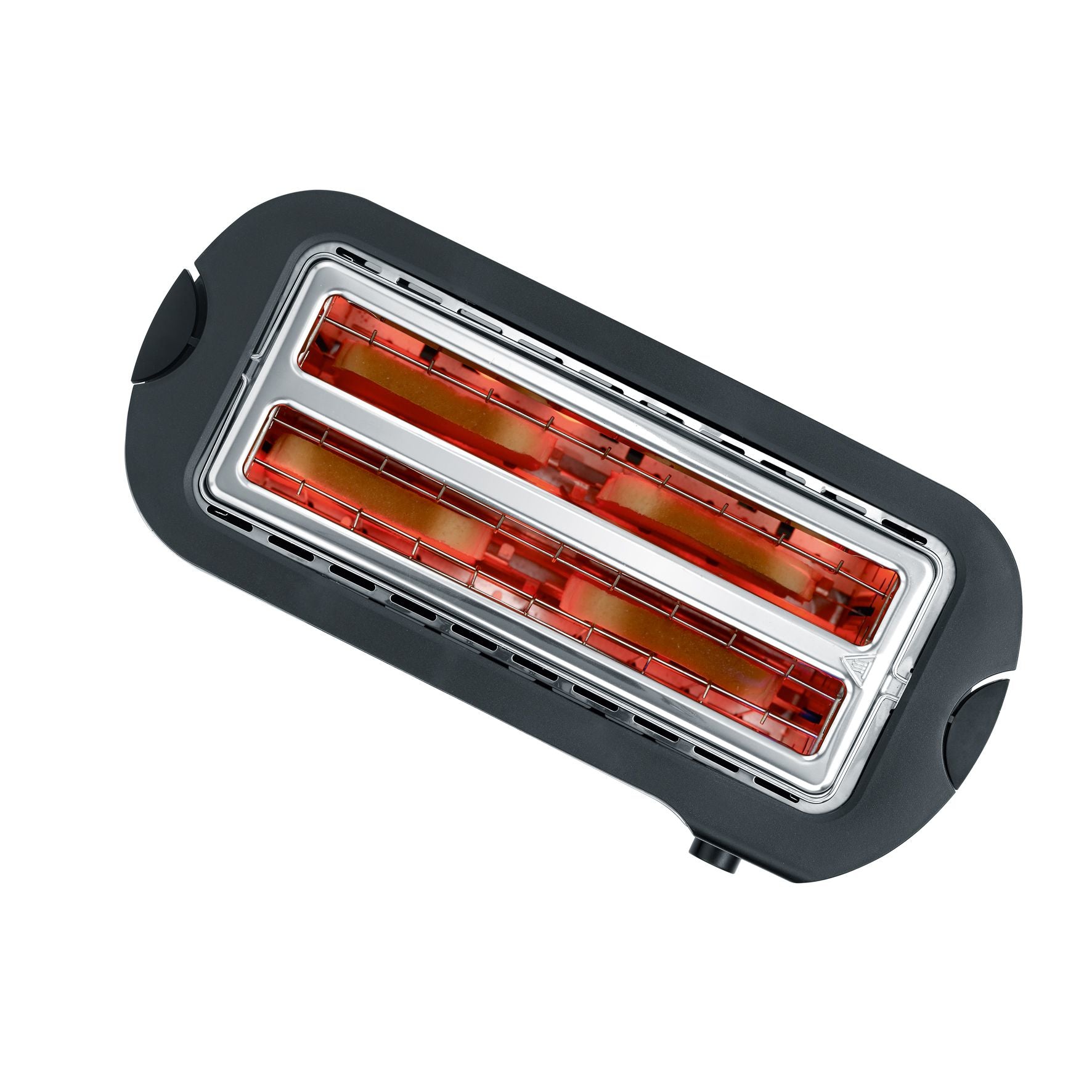 Severin Toaster AT 2590 – 2 Scheiben, 1400 W – schwarz/edelstahl