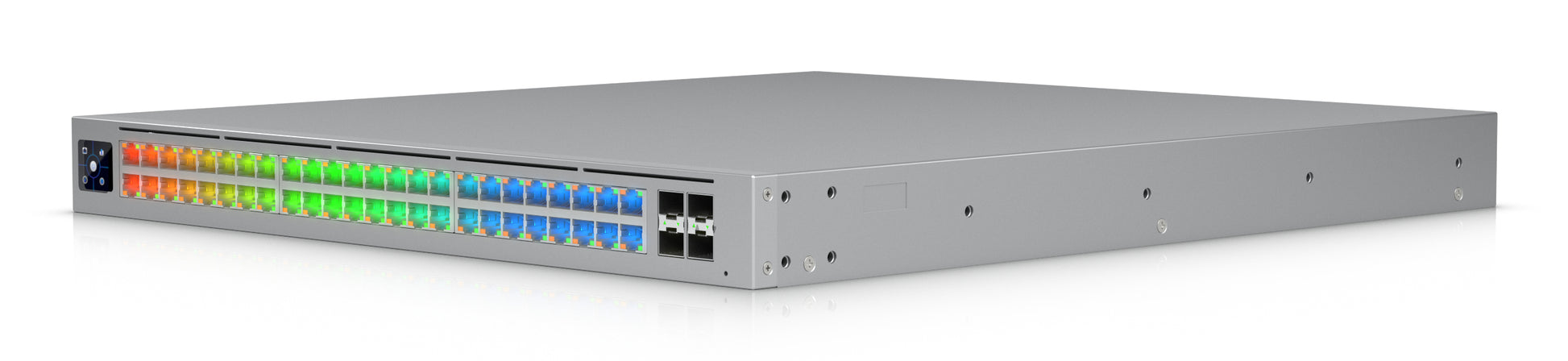 Ubiquiti UniFi ECS-48S-PoE – L2/L3 Switch – 48× RJ‑45 (32×2,5G/16×10G), 4× SFP28, PoE-Budget 2150 W
