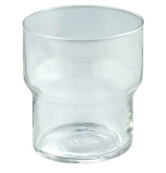 Diaqua Zahnbürstenhalter – 8,2×8,8 cm, Glas, Wandmontiert, Transparent