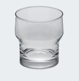 Diaqua Zahnbürstenhalter CHIC 96 – Ø7,5×8,5 cm, Glas, Wandmontiert, Transparent