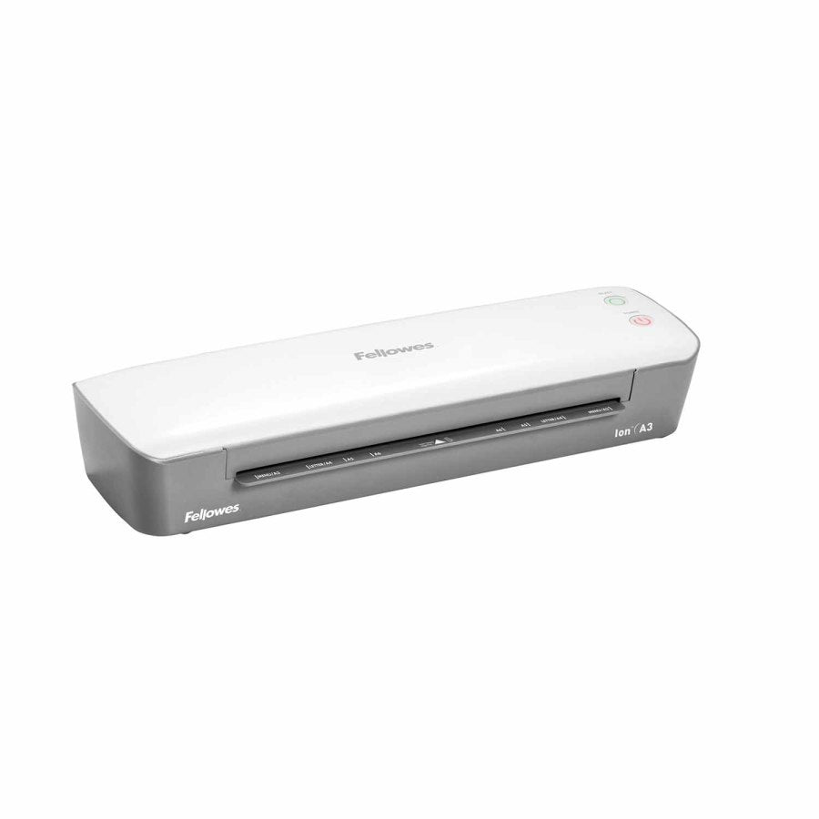 Fellowes Ion Laminiergerät A3 – Heisslaminator, bis 125 µm, 2 Rollen, 300 mm/min, weiss