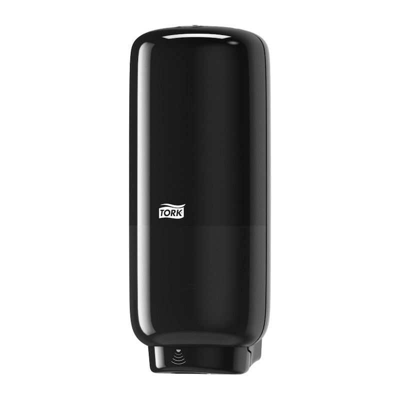 Tork Elevation S4 Automatischer Seifenspender – Wandmontage – 1000 ml, schwarz, Kunststoff