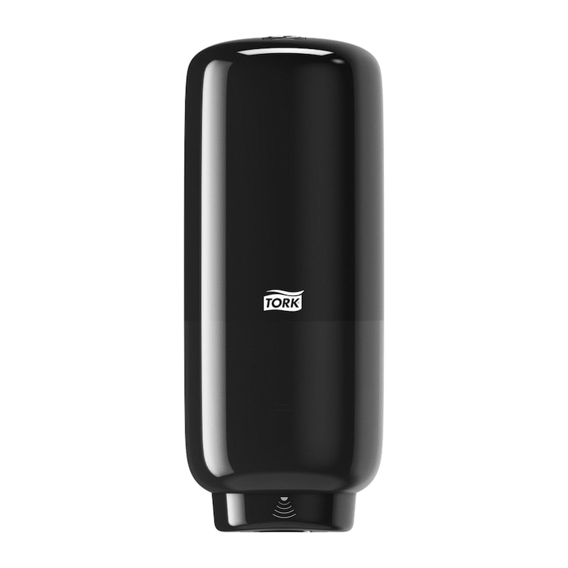 Tork Elevation S4 Automatischer Seifenspender – Wandmontage – 1000 ml, schwarz, Kunststoff