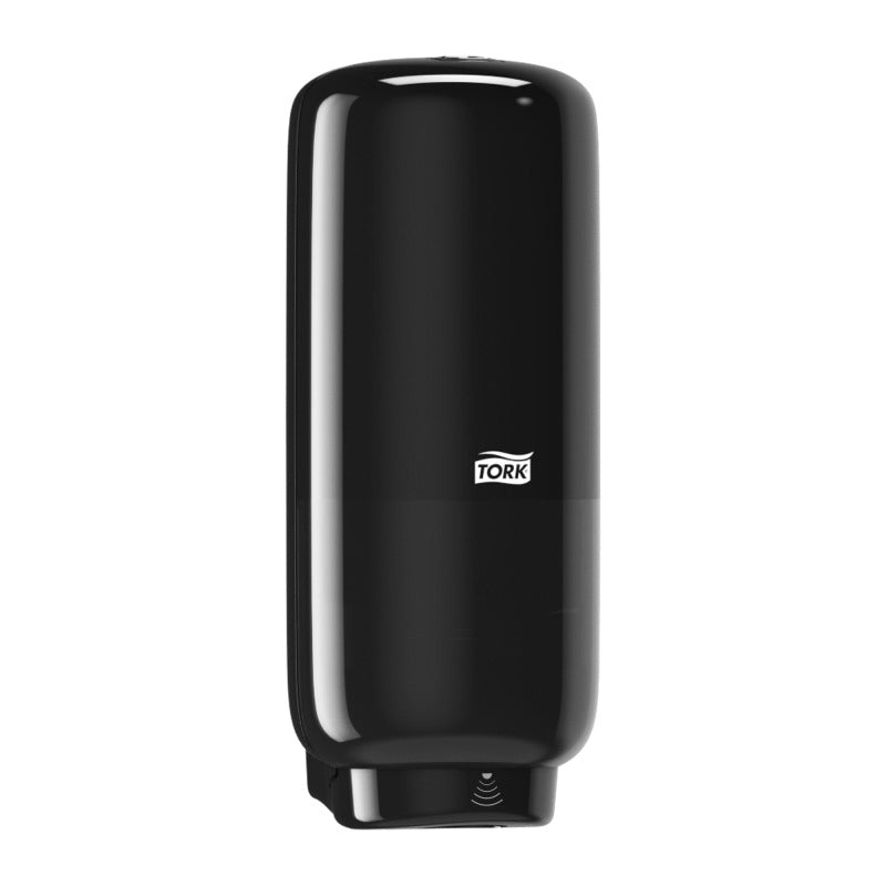 Tork Elevation S4 Automatischer Seifenspender – Wandmontage – 1000 ml, schwarz, Kunststoff
