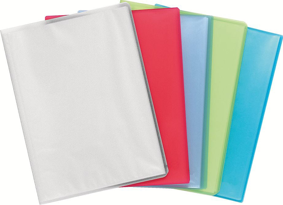 Exacompta Chromaline Sichtbuch A4, 20 Hüllen, PP, assortiert
