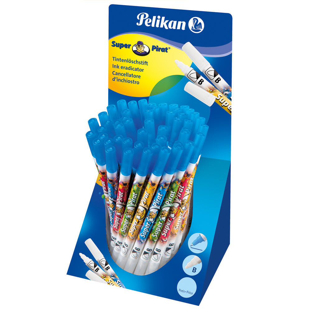Pelikan Tintenlöscher Super Pirat 850B – blau – Display 50 Stk.