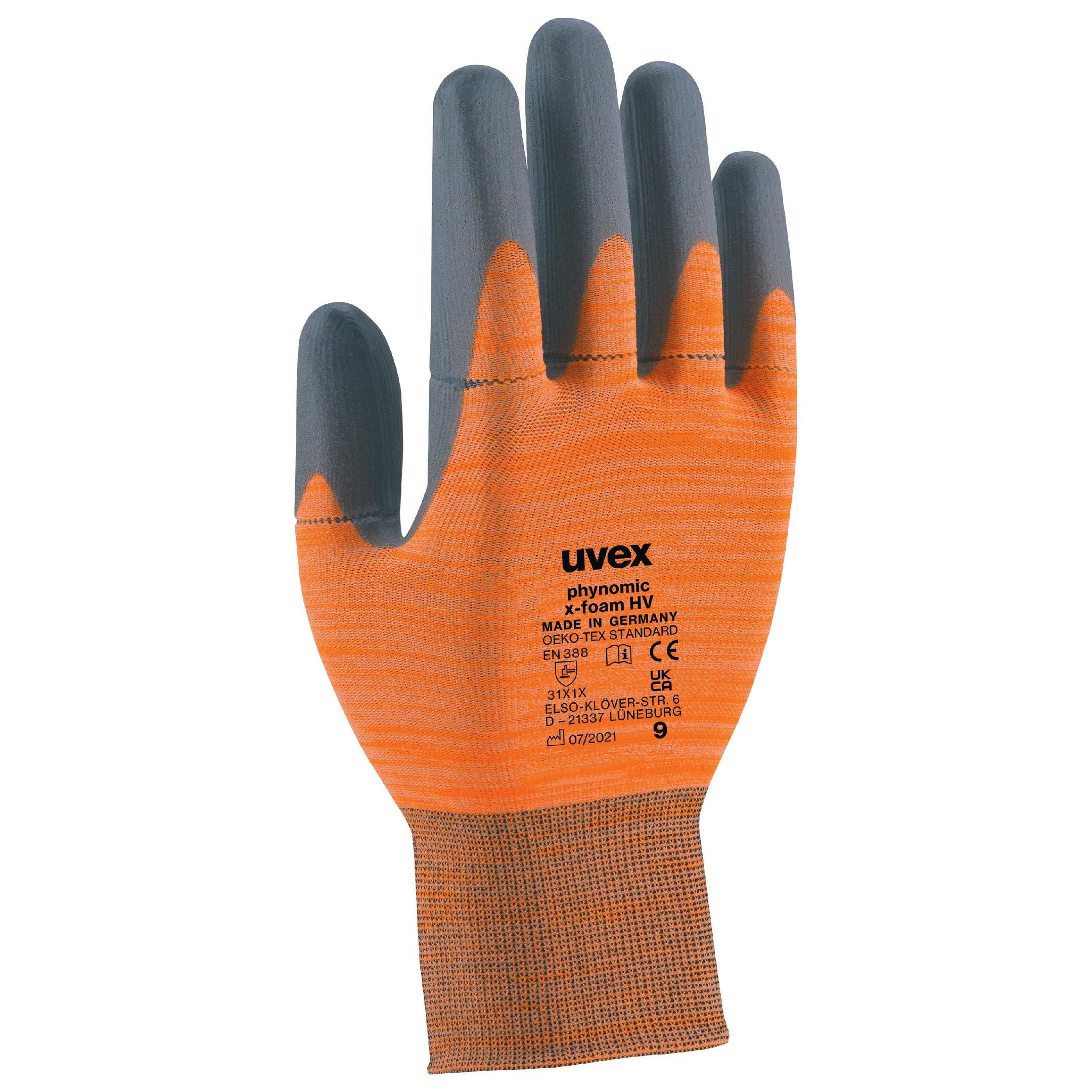 Uvex Montagehandschuhe – Erwachsene, Elasthan, Polyamid, Mehrfarbig