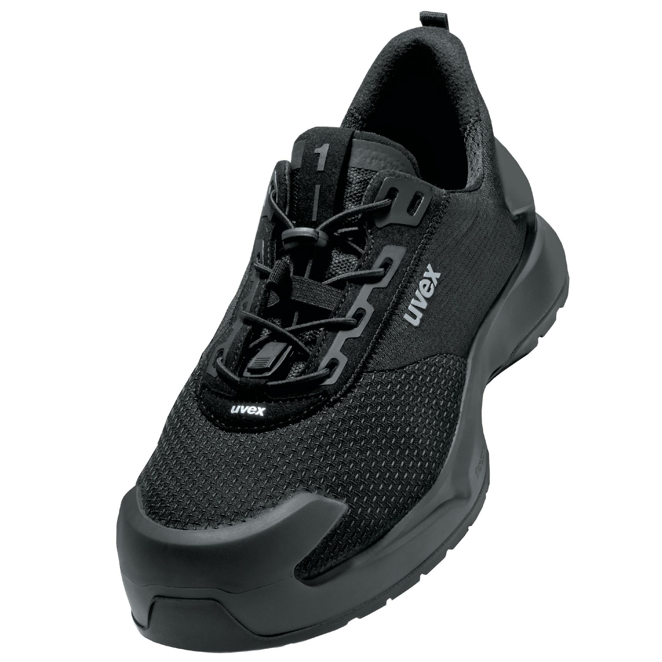 Uvex 1 x-craft pro Sicherheits-Halbschuh S1 PL – Schwarz – Grösse 41, Weite 11