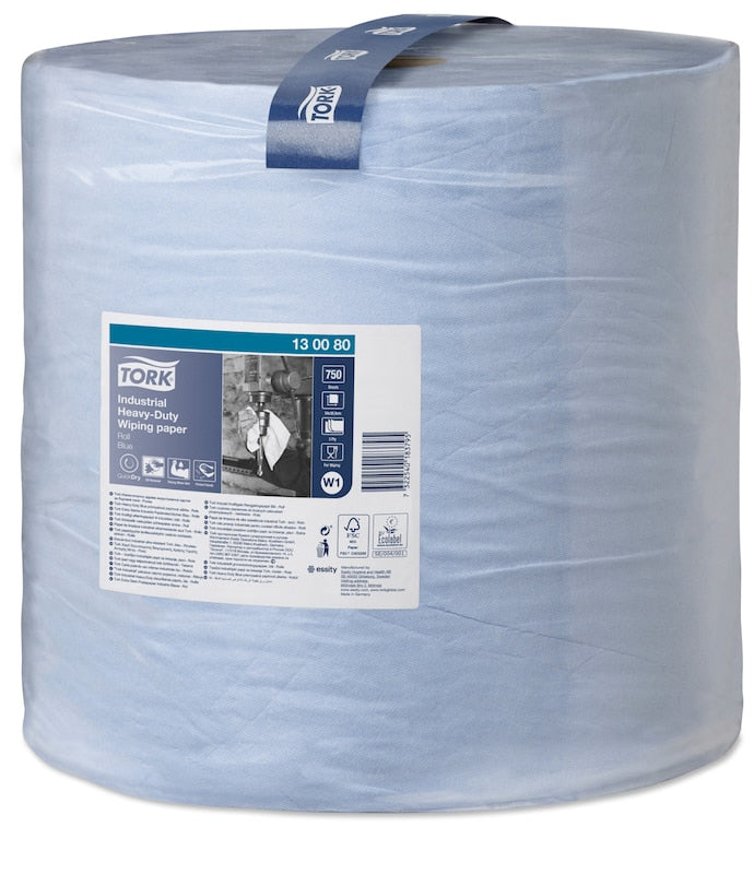 Tork Wischtuchrolle Advanced 440 – 3-lagig – 36,9 cm × 255 m – blau – 1 Rolle