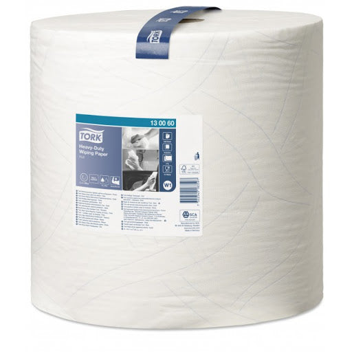 Tork Wischtuch 430 – 2-lagig – 36,9 cm × 340 m – weiss – 1 Rolle