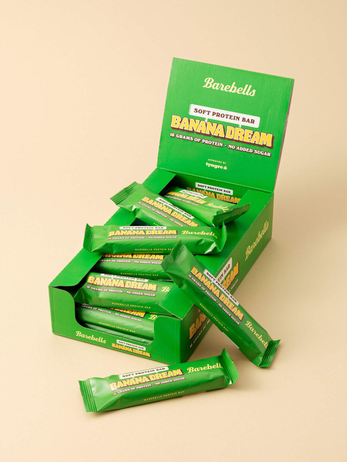 Barebells Protein-Riegel – Banane – 12 × 55 g