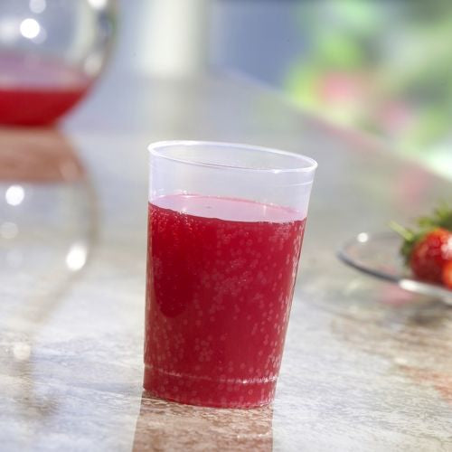 Papstar Mehrweg-Trinkbecher – 40er Set, 100 ml, Ø 5,2 cm, H 7,4 cm, Kunststoff (PP), Transparent
