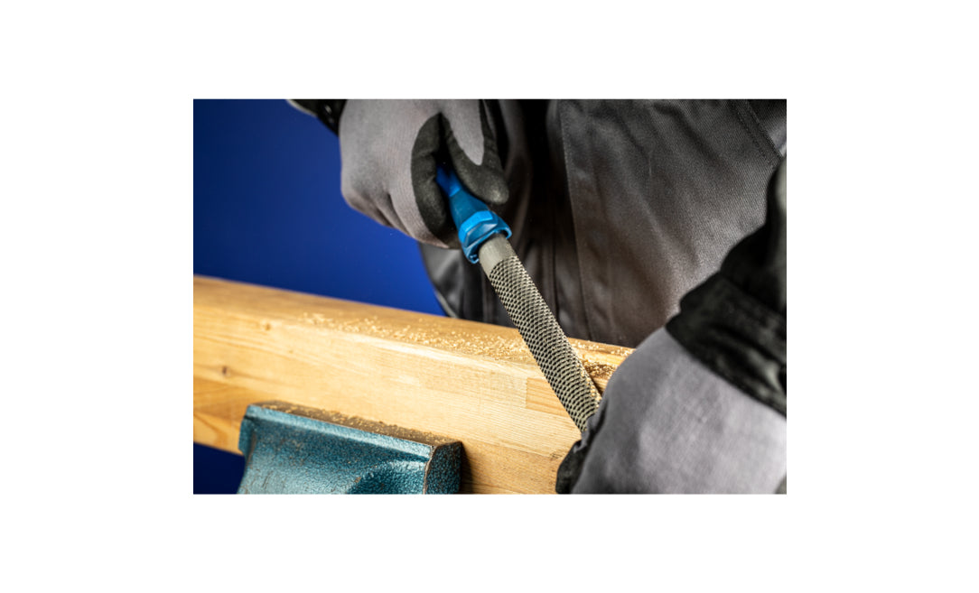 PFERD Werkstattfeile Halbrund-Spitz – 200 mm, Hieb 2 – für Holz