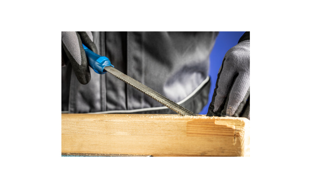 PFERD Werkstattfeile Halbrund-Spitz – 200 mm, Hieb 2 – für Holz