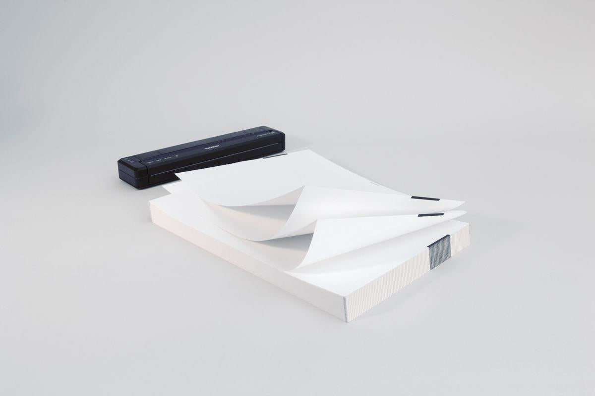 Sigel Endlosfalz-Thermopapier, BPA-frei, Archivlebensdauer 12 Jahre, für Brother PJ-Serie – 250 Blatt