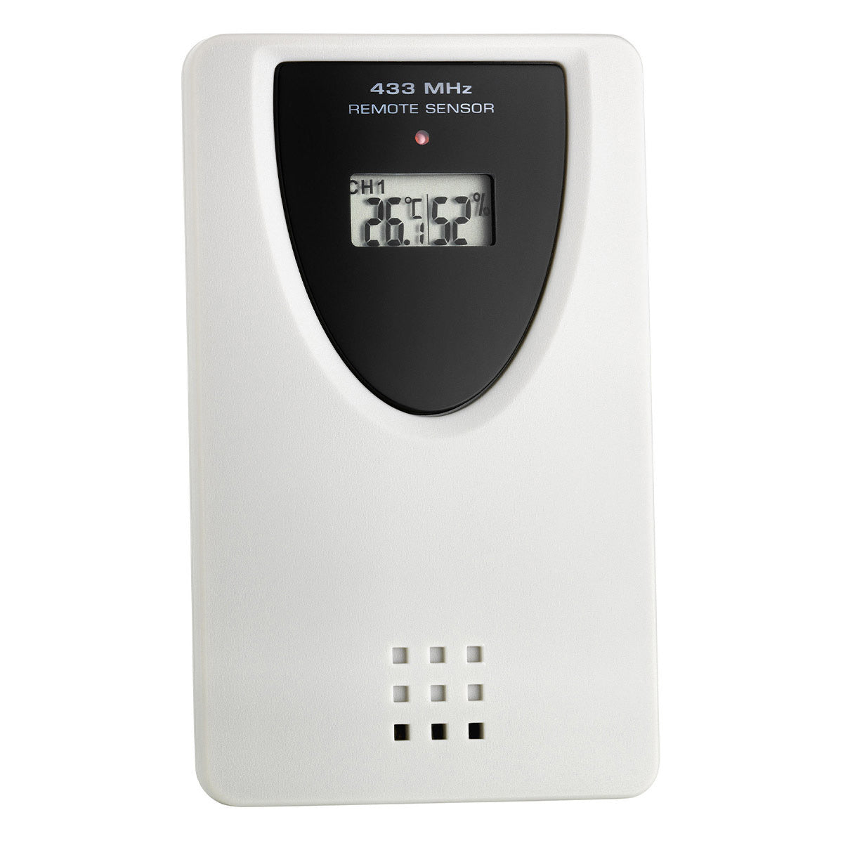 TFA-Dostmann TFA Dostmann Sky – Wetterstation, Funk, innen/aussen, Hygrometer & Thermometer, inkl. Aussensensor – Weiss