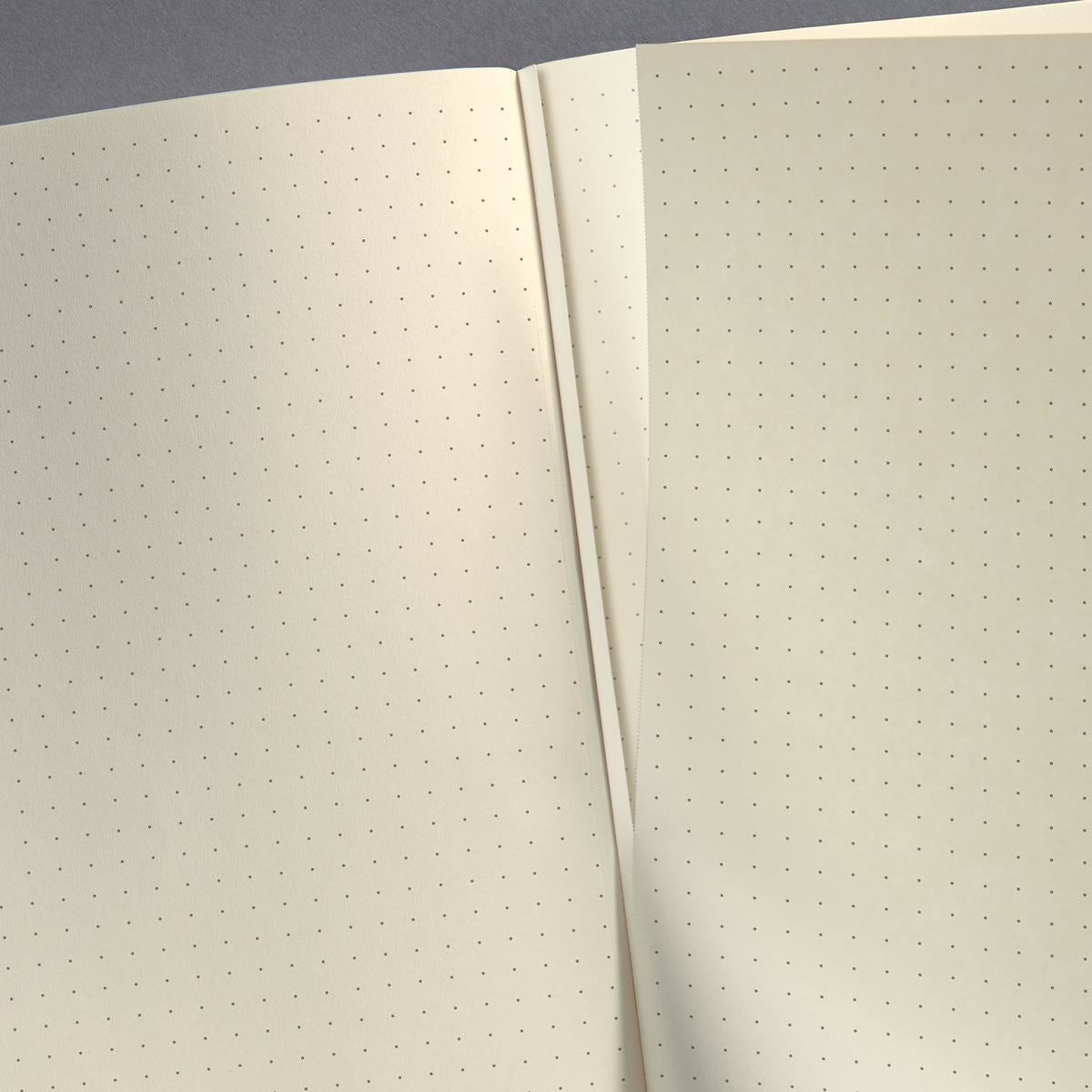 Sigel Notizbuch A4, punktkariert, Fadenheftung, 194 Seiten, 80 g/m² – schwarz