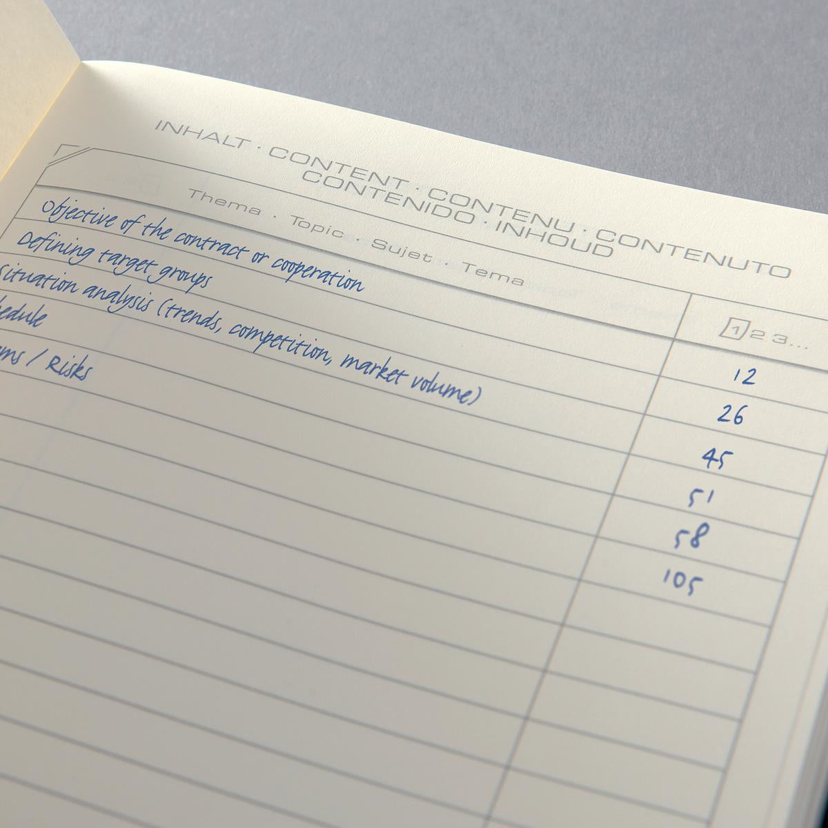 Sigel Notizbuch, A4, 194 Seiten – beige