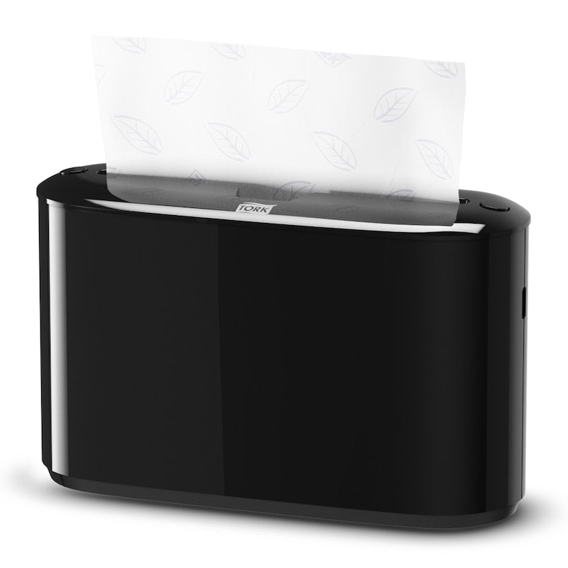 Tork Falthandtuchspender Elevation – für H2, Kunststoff, Schwarz, Tisch, 323 × 218 × 116 mm