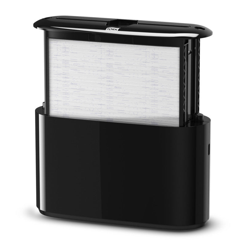 Tork Falthandtuchspender Elevation – für H2, Kunststoff, Schwarz, Tisch, 323 × 218 × 116 mm
