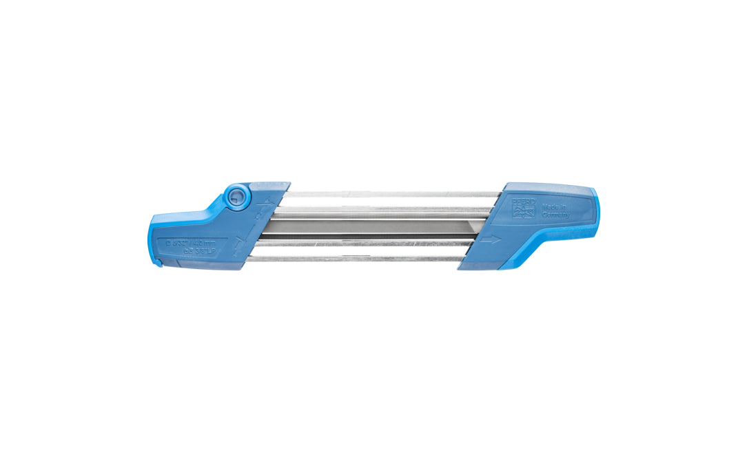 PFERD Sägekettenschärfgerät, CS-X, für Kettenteilung 3/8"-LowProfile, Ø 4,0 mm, blau