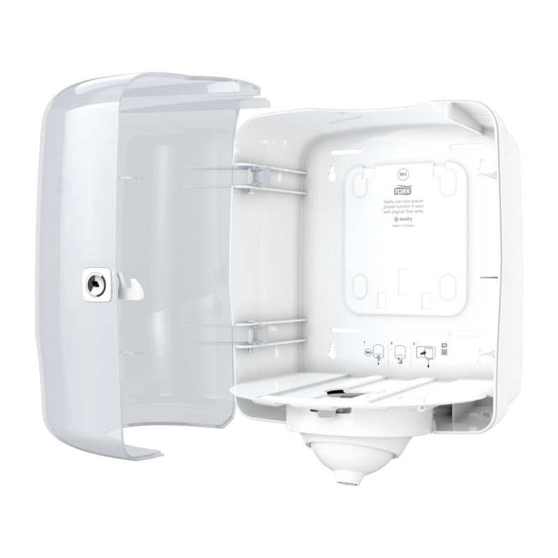Tork Reflex Innenabrollspender – für M4, Kunststoff, Weiss, 255 × 331 × 239 mm