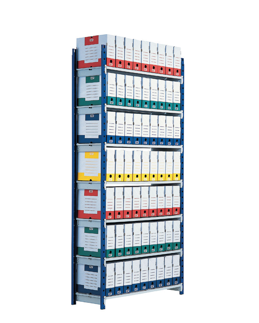 Paperflow Anbauelement – 7 Regale, Holz, 205 cm