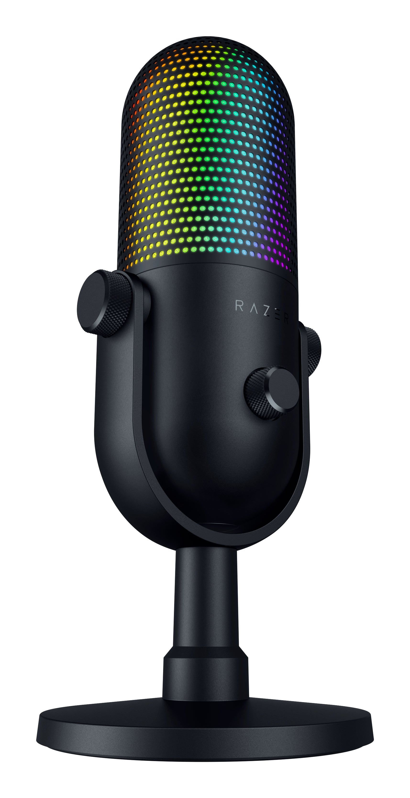 Razer Seiren V3 Chroma Tischmikrofon – USB-C, Kabelgebunden, Superniere, 24 Bit/96 kHz, Schwarz