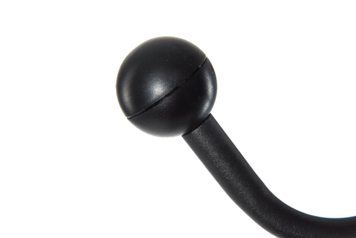MAUL Nubis Garderobenständer – mit Schirmhalter – Stahl – schwarz – 1'775 mm