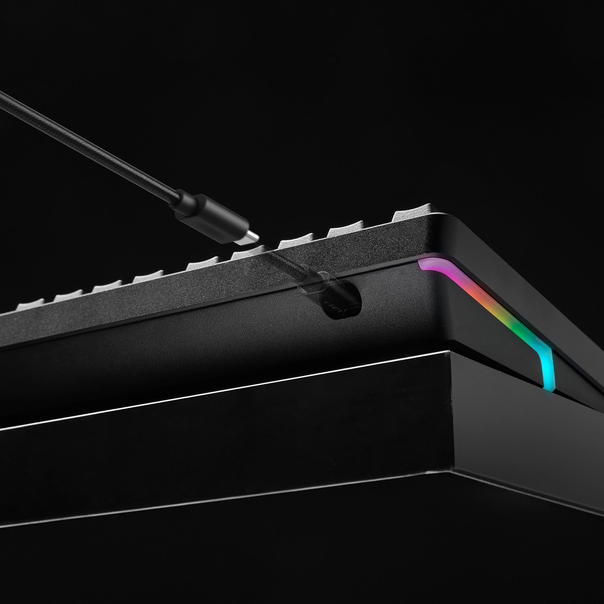 HyperX Alloy Rise – Gaming-Tastatur – mechanisch, USB, RGB – für PC, PlayStation & Xbox