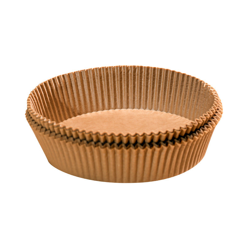 Nordic Quality Backpapier-Schalen für Heissluftfritteusen – Ø 20 cm, 50 Stk.
