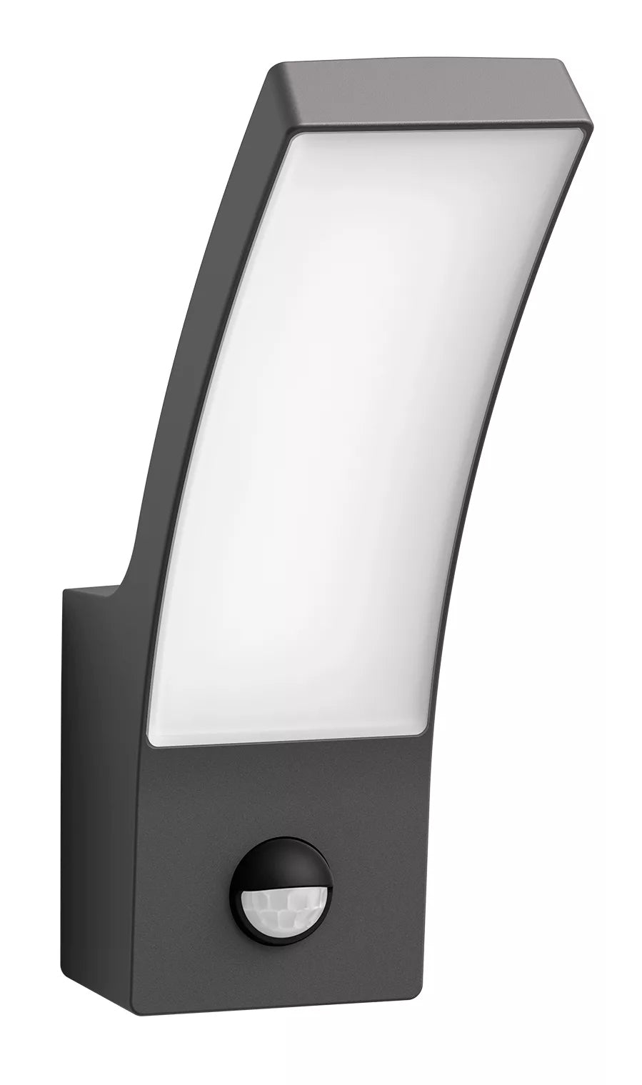 Philips by Signify Philips Aussenwandleuchte – 4000 K – IP44 – Netzbetrieb – mit Bewegungsmelder – Anthrazit – Aluminium