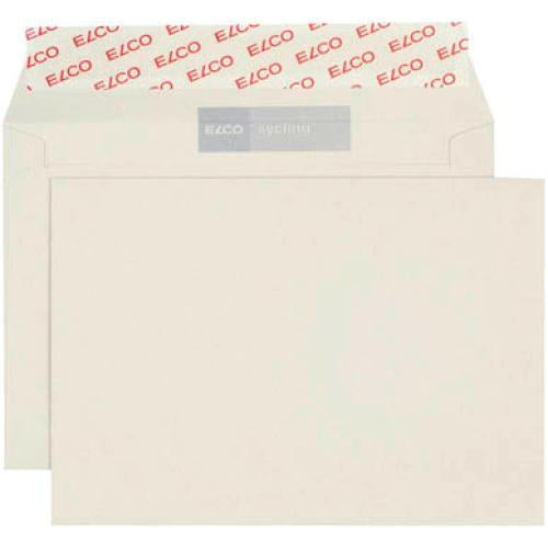 Elco Couvert C6, ohne Fenster, Haftklebung, grau, 100 g/m² – 500 Stk.