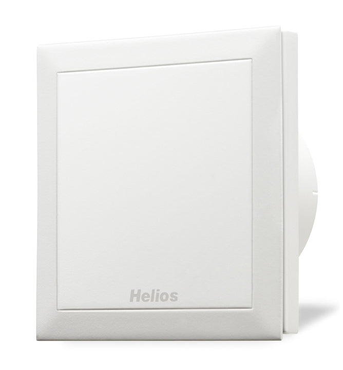 Helios Ventilatoren Helios Ventilator MiniVent M1 – 9,8 cm, 9 W, 90 m³/h, 2 Stufen, 25 dB, IP45, 230 V, Weiss