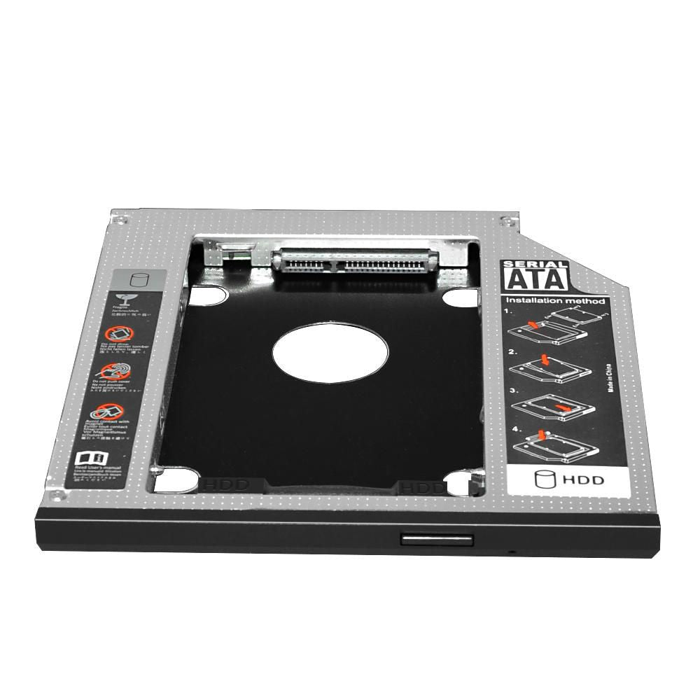 CoreParts 2. Einschub HDD/SSD-Caddy 9,5 mm – Schwarz