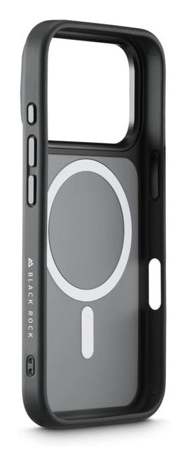 Black Rock Backcover – für Apple iPhone 17 Pro – MagSafe, PC+TPU, Schwarz
