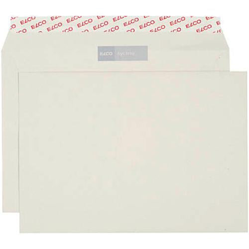 Elco Couvert C5, ohne Fenster, selbstklebend, grau, 100 g/m² – 500 Stk.