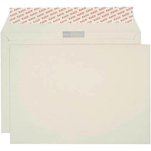 Elco Couvert C4, ohne Fenster, selbstklebend, grau, 120 g/m² – 250 Stk.