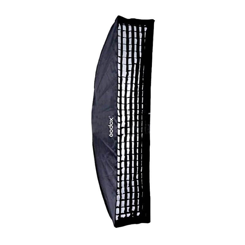 Godox SB-FW2290 Softbox – 220 × 900 mm – Bowens-Mount, mit Grid – Schwarz