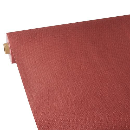 Papstar Tischdecke auf Rolle – 118 cm×25 m, PP, Rot, Soft Selection