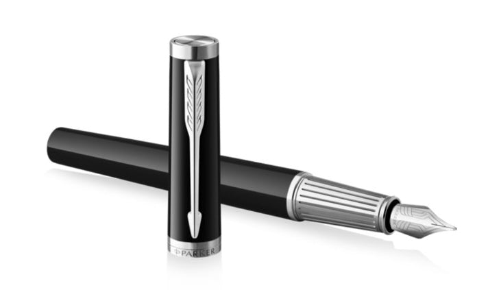Parker INGENUITY Black C.T. – Federspitze M – schwarz, blau – Patronen