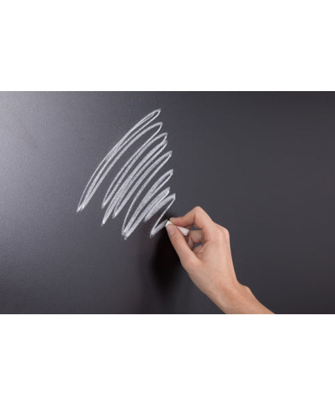 Bi-Office Kreidetafel – 900 × 600 mm – MDF-Rahmen, schwarz – für Kreide & Kreidemarker