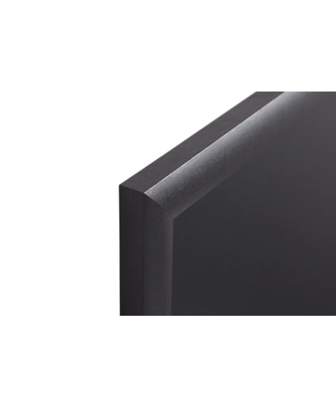 Bi-Office Kreidetafel – 900 × 600 mm – MDF-Rahmen, schwarz – für Kreide & Kreidemarker
